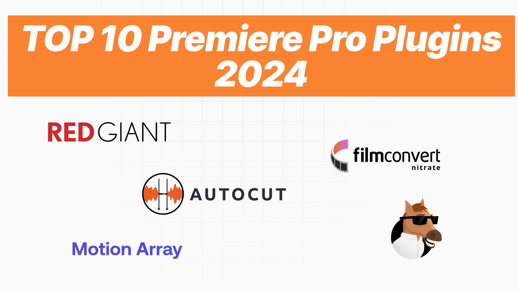 Top 10 des plugins pour Premiere Pro en 2024 - Optimisez votre workflow de montage vidéo
